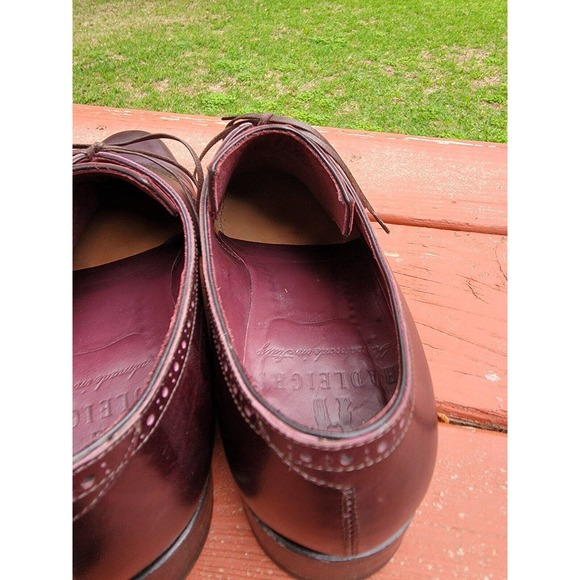 Hadleighs Mens Leather Dress Shoes - Burgundy Size 42, US 9.5 main image 9